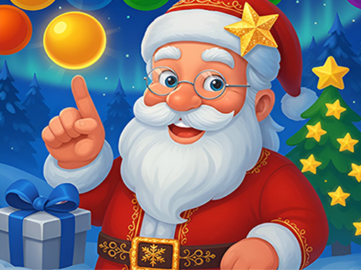 Christmas Bubble Shooter Game cover