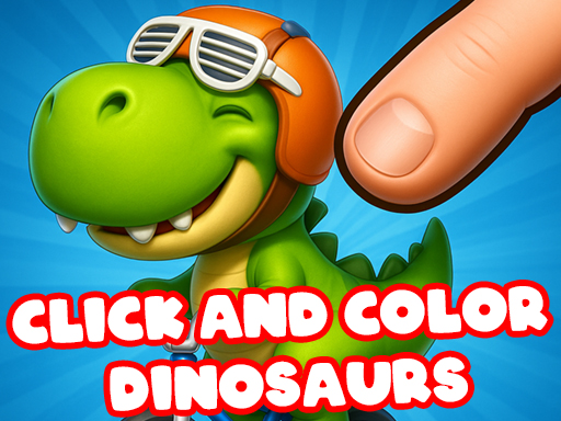 Click And Colors Dinosaurs cover