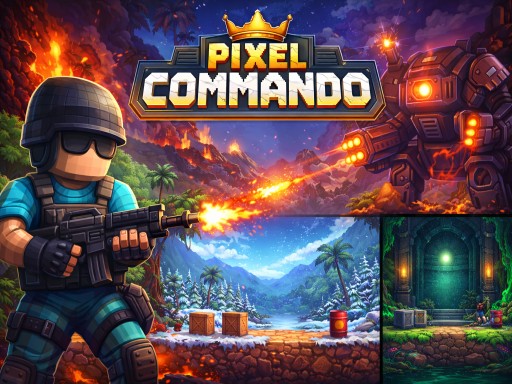 Pixel Commando cover