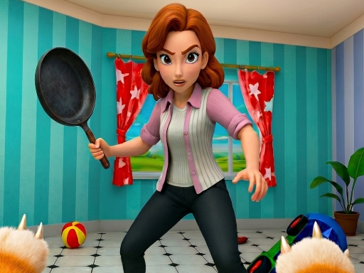 Bad Cat Prankster Moms Return cover