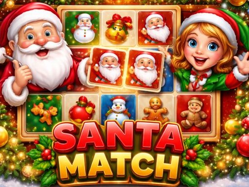 Santa Matching Game cover