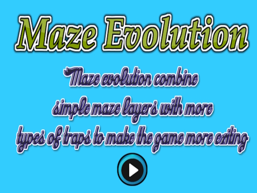 Maze Evolution cover